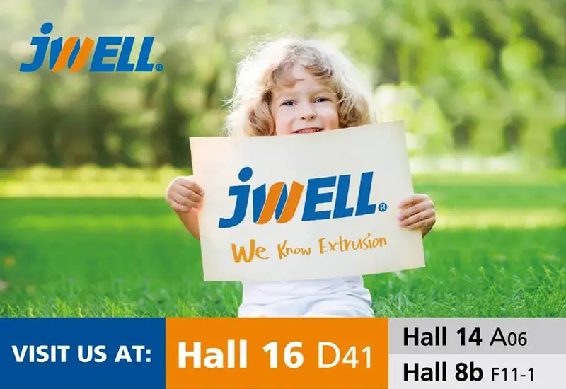 Тры дні адліку! Кампанія Jwell хутка будзе прадстаўлена на K2022 у Германіі.